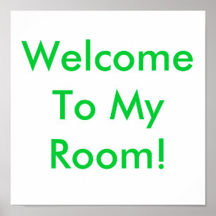 Welcome To My Room! Poster
