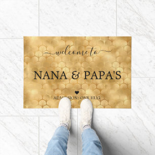 Welcome to Nana & Papa's House Doormat