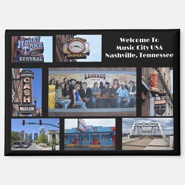 Welcome to Nashville Tennessee  Magnet (Front)