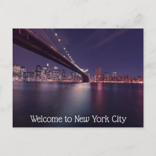 Welcome to New York City Postcard