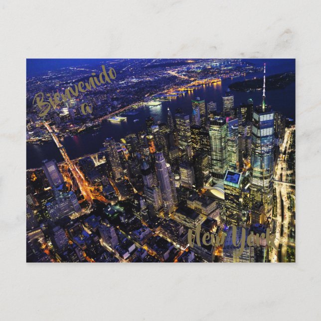 Welcome to New York postcard (Front)
