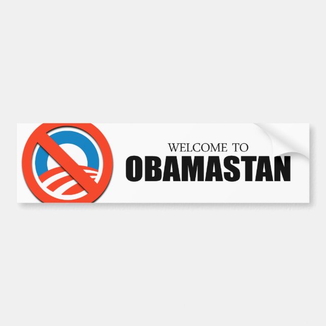 Welcome to Obamastan Bumper Sticker (Front)