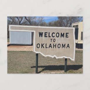 Welcome to Oklahoma Postcard