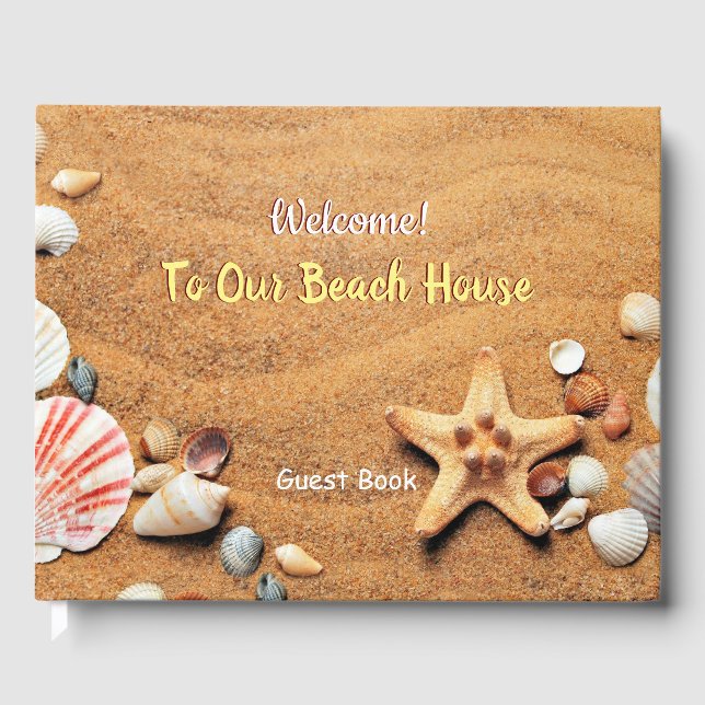 Welcome To Our Beach House, Guest Book (Front)
