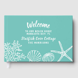 Welcome to Our Beach House Vacation Rental Home Guest Book