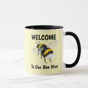 Welcome to our bee hive Mug