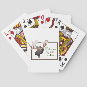 Welcome to Our Cabin Playing Cards