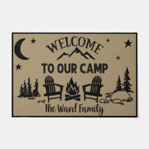 Welcome To Our Camp Doormat, Camp Welcome Mat