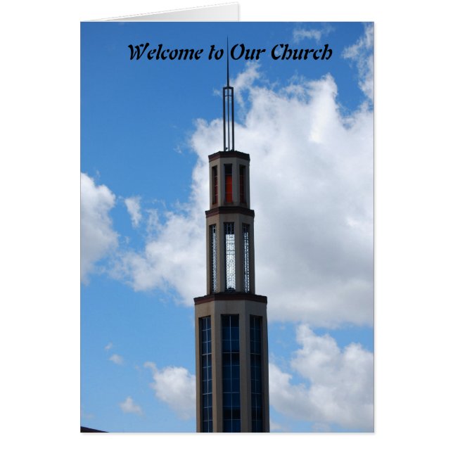 Welcome to our church (Front)