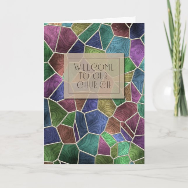 Welcome to our Church Card (Front)