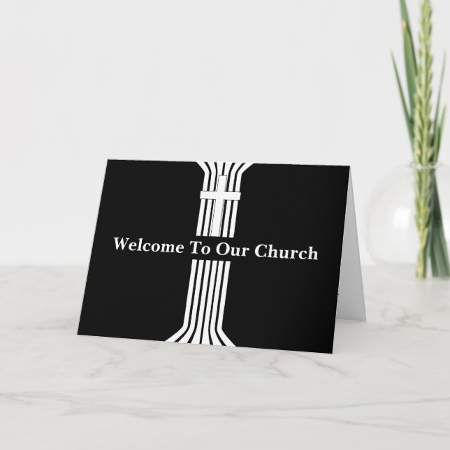 Welcome to our Church Connection Cards (Front)