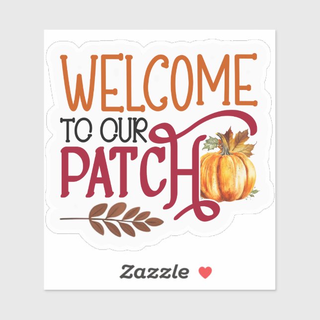 Welcome to Our Cosy Patch (Sheet)