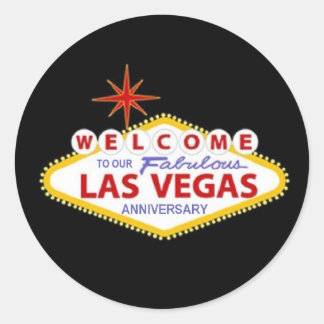 WELCOME TO OUR FABULOUS L V Anniversary Sticker