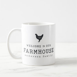 Welcome to our Farmhouse Country Rustic Chicken Coffee Mug
