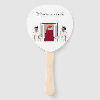 Welcome to our fellowship hand fan