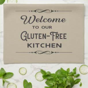 Welcome to our Gluten-Free Kitchen Tea Towel