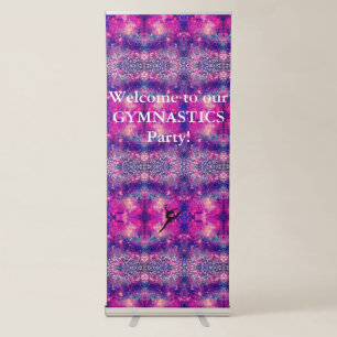 Welcome to our Gymnastics Party Banner