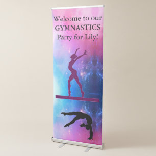 Welcome to our Gymnastics Party Banner