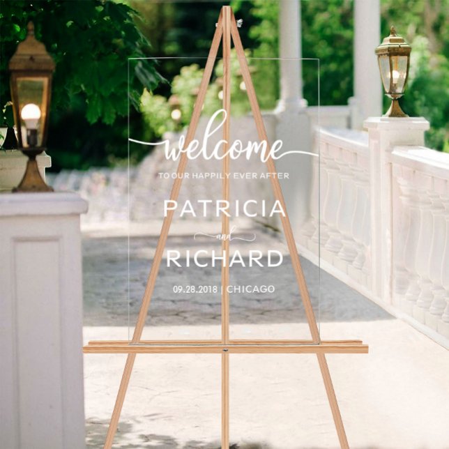 Welcome to Our Happily Ever After Welcome Sign (Creator Uploaded)