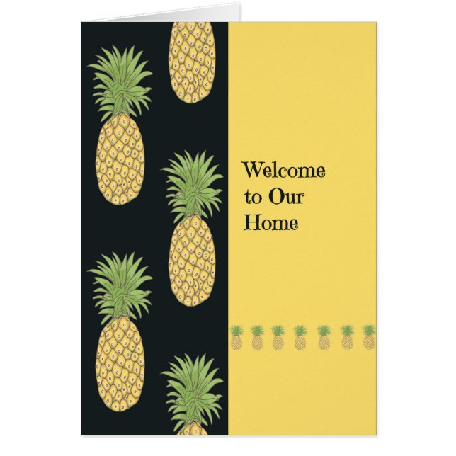 Welcome to our Home Card for Sister in Law (Front)