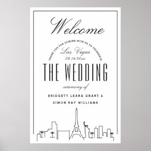 Welcome to Our Las Vegas Wedding! Poster