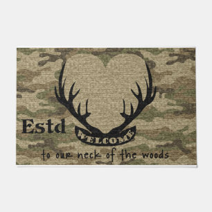 Welcome To Our Neck Of The Woods Doormat