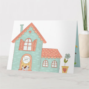 Welcome To Our New Home Card
