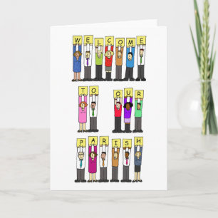 Welcome to Our Parish Card