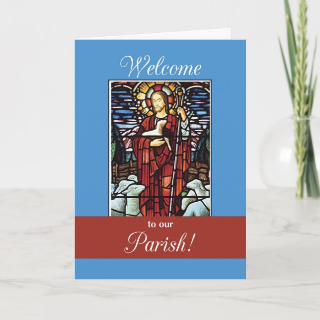 Welcome To Our Parish Good Shepherd Card (Front)