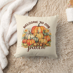 Welcome To Our Patch Cushion
