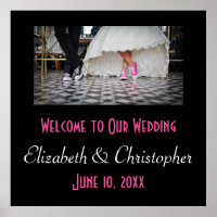 Welcome to our wedding Fifties Retro Diner Theme