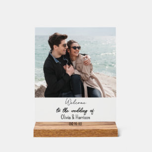 Welcome To Our Wedding Wedding Decor Frame