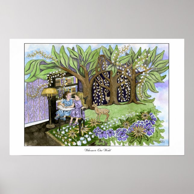Welcome to Our World Poster Print (Front)