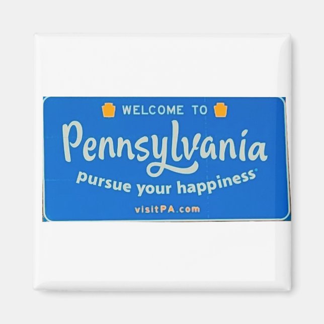 Welcome to Pennsylvania Magnet (Front)