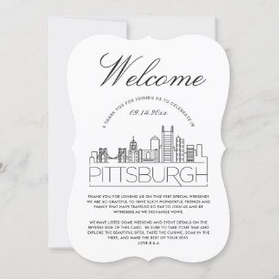Welcome to Pittsburgh   Guests Details Invitation