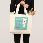 Welcome To Portugal Destination Wedding Large Tote Bag<br><div class="desc">Lovely tote bags ideal to fill with little bits for your wedding guests or even on there own they make a fun welcome gift for Portugal destination weddings.</div>