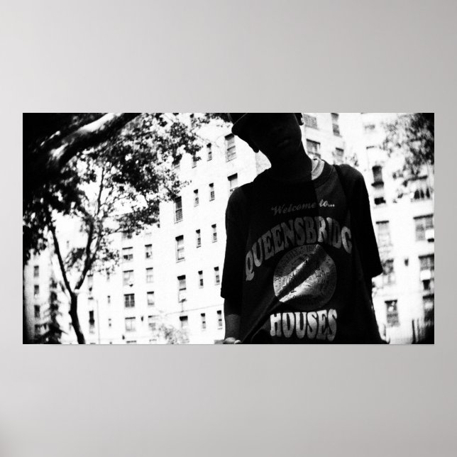 Welcome to Queensbridge Houses II by Avi Avnair Poster (Front)