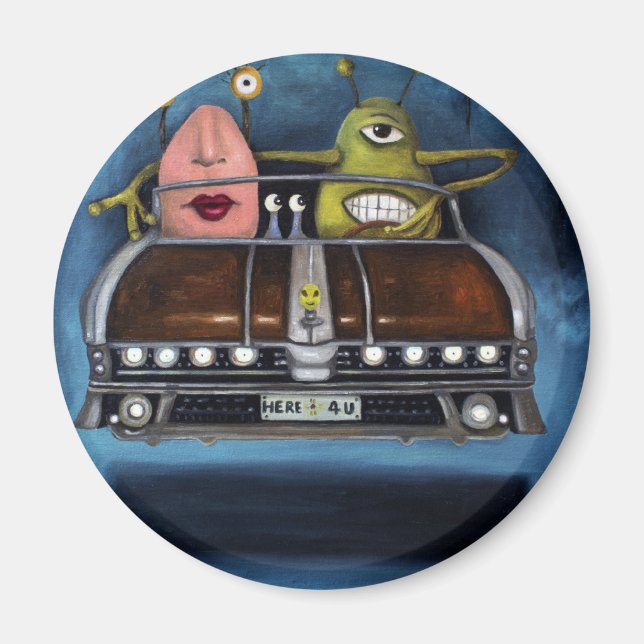 Welcome To Roswell Magnet (Front)