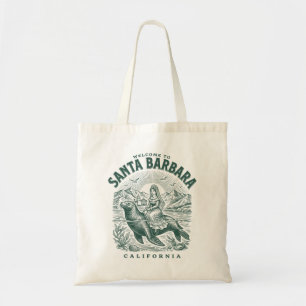 Welcome To Santa Barbara California Coast Tote Bag