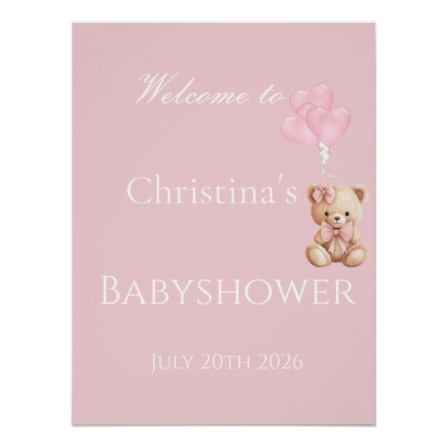 Welcome to sign (Front)