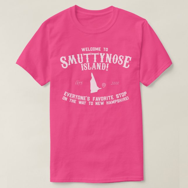 Welcome to Smuttynose Island T-Shirt (Design Front)