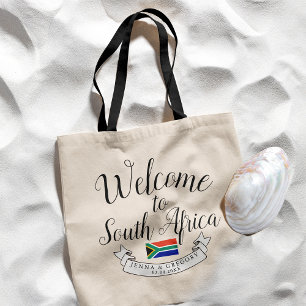 Welcome to South Africa   Destination Wedding Tote Bag