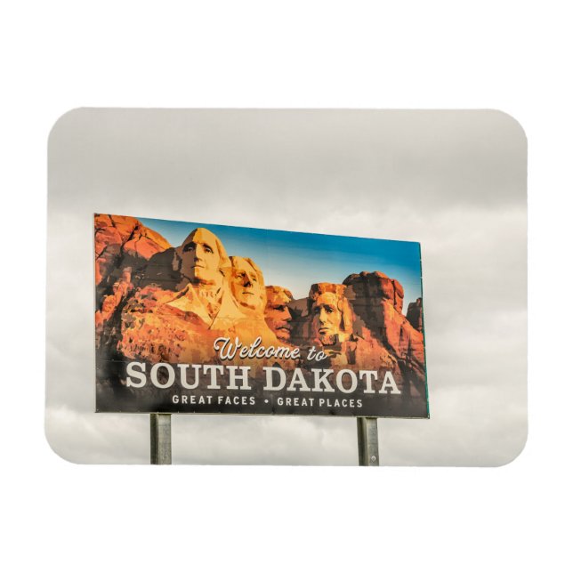 Welcome to South Dakota Sign Magnet (Horizontal)