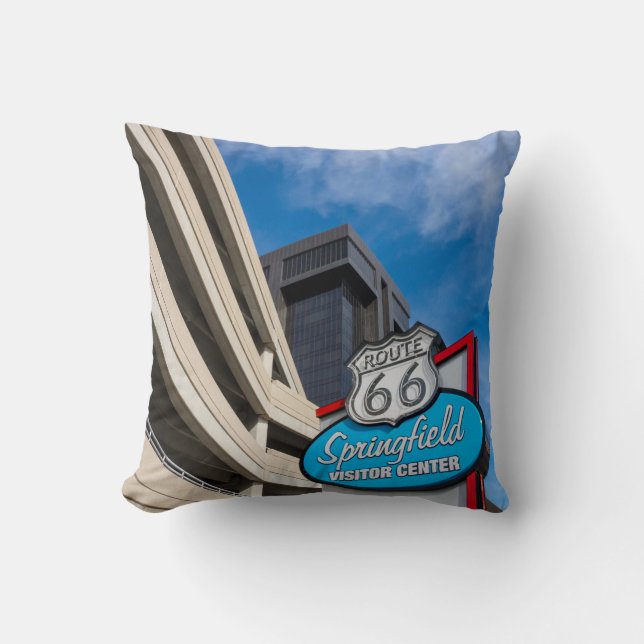 Welcome To Springfield MO Cushion (Front)