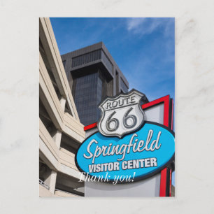 Welcome To Springfield Postcard