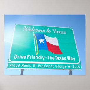 Welcome To Texas! Poster