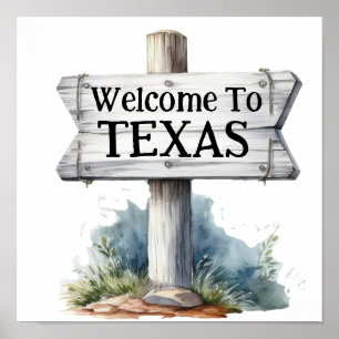Welcome to Texas  Poster