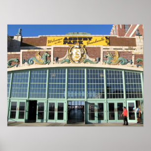Welcome to the Asbury Park Boardwalk Poster