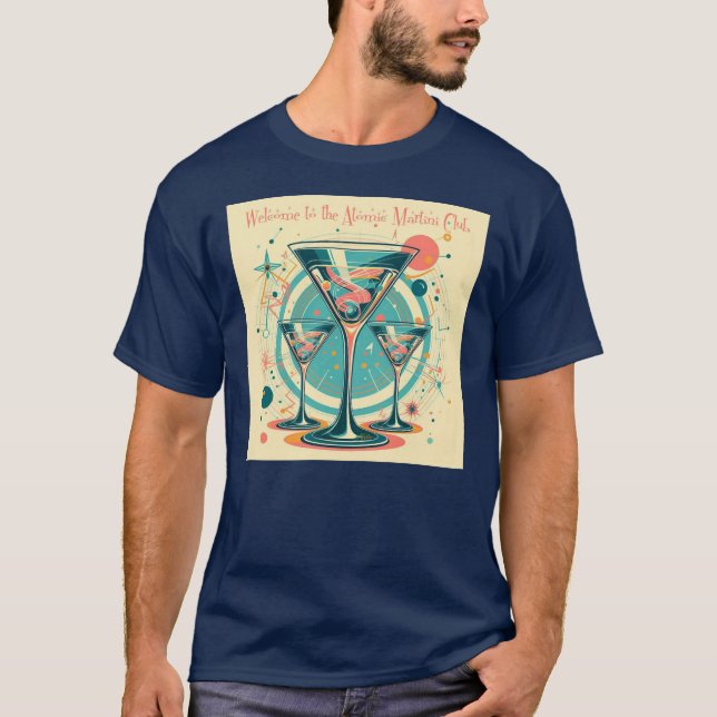 Welcome To The Atomic Martini Club Triple Play T-Shirt (Front)