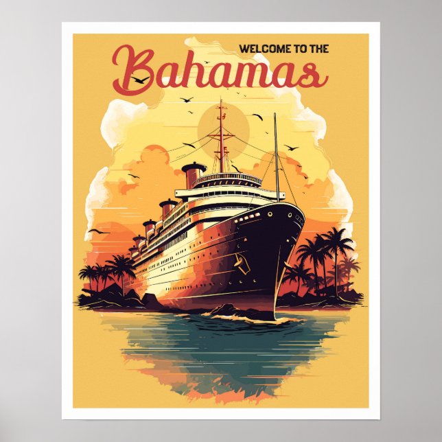 Welcome To The Bahamas Poster (Front)